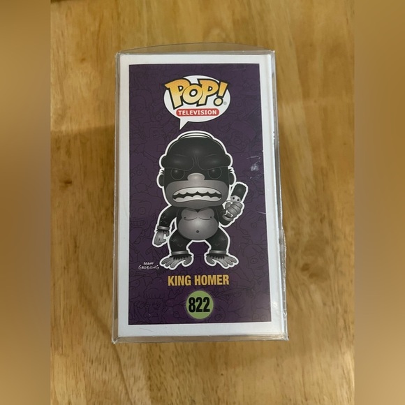 Funko Pop The Simpsons King Homer,Treehouse of Horror,822,New in Box - Picture 4 of 4